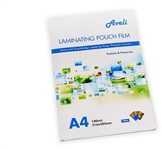 Aveli Laminating foils 100pcs A4, 200mic (2x100), glossy