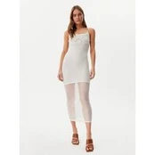 Guess Vasarinė suknelė E5GK07 Z3N30 Balta Regular Fit