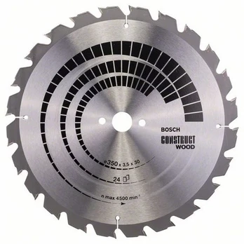 Bosch diskinis pjūklas Construct Wood 350x3,5x30mm 2608640692