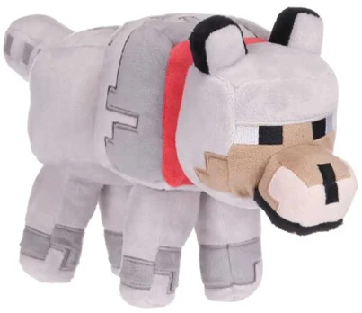 Pc Merch Minecraft - Wolf Pliušinis Žaislas | 26 cm