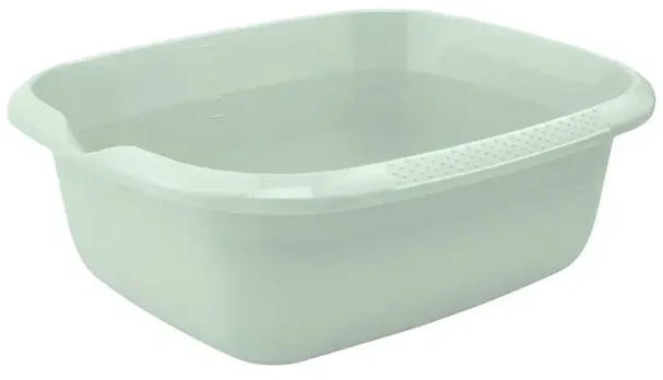 Keeeper Rectangular bowl 9L Björk 38x32x14cm soft žalias
