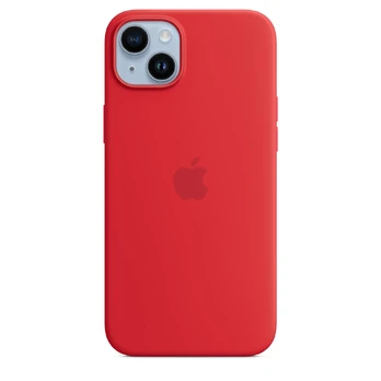Telefono dėklas Apple Silicone Case with MagSafe, Apple iPhone 14 Plus, raudona
