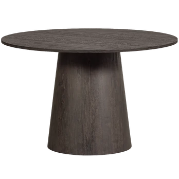 Valgomojo stalas Maan, Ø120 cm, 75 cm, MDF, ruda