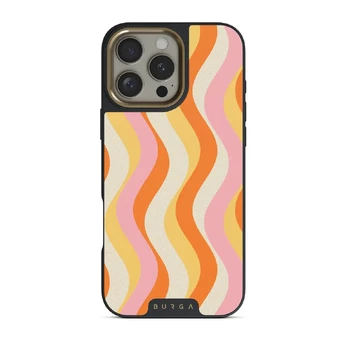 Flower Power - iPhone 16 Pro Case, Elite Dark (MagSafe) / Gold