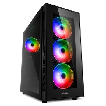 Sharkoon TG5 Pro RGB Midi bokštas Judas