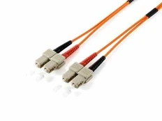 Equip Equip LWL Patchkabel SC->SC 20.00m Singlemode Duplex OS2 ge Polybeutel