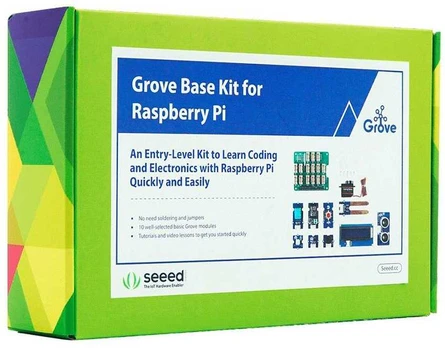 Seeed Studio Grove Base Kit Raspberry Pi 4B/3B+ - pradedančiųjų rinkinys