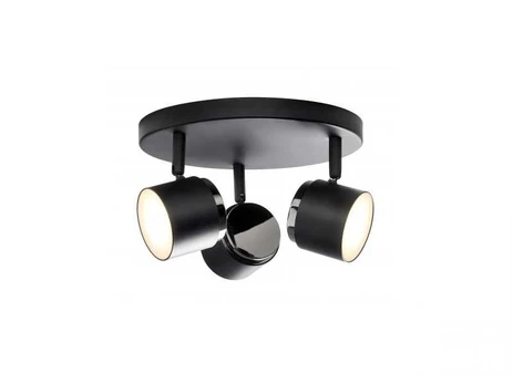 Nielsen_Light SPOT TEATER SORT RONDEL 3-SPOT