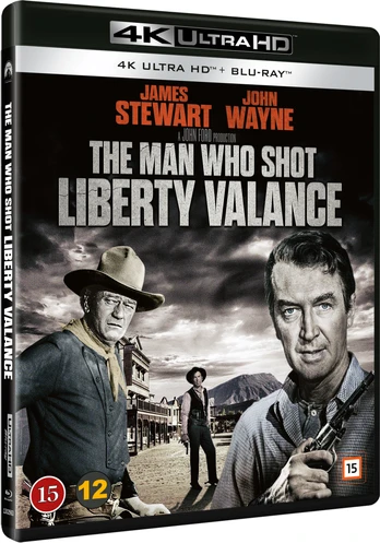Paramount The Man Who Shot Liberty Valance (John Wayne and James Stewart)
