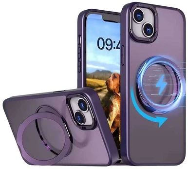 Dėklas Mocco Mag Ring Rotating case for Apple iPhone 13