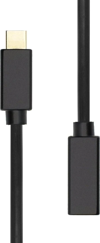 USB kabelis ProXtend USB-C - USB-C 1 m Juodas (JAB -7587555)
