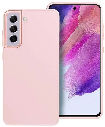 Dėklas Oem FRAME Case for SAMSUNG S21 FE powder pink