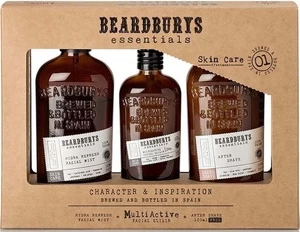 Rinkinys vyrams Beardburys Essentials Character & Inspiration, 290 ml