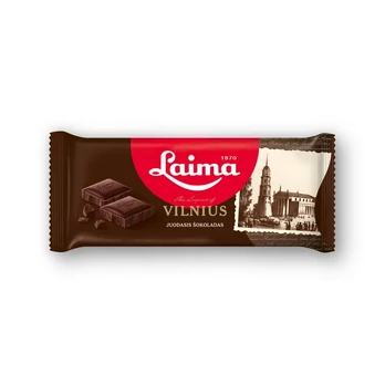 Juodasis šokoladas VILNIUS (70%), 90 g