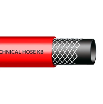 Techninė žarna REFITTEX CRISTALLO, 5*1,5mm/100m, raudona