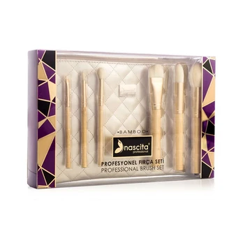 Nascita Bamboo makeup brush set