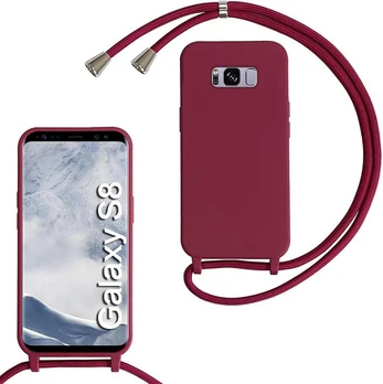 2NDSPRlNG apsauginis dėklas su vėriniu, „Samsung Galaxy S8 Plus“ raudonas