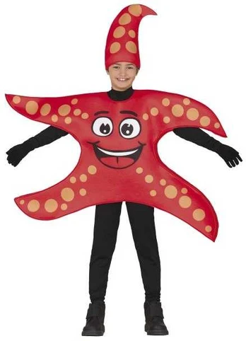 Fiesta Rød søstjerne kostume