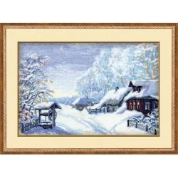 RIOLIS – Create It Yourself – Siuvinėjimo rinkinys „Žiema“ 989 (38x26 cm)