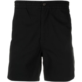 Šortai vyrams, Juoda, Polo stretch short