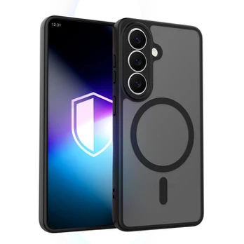 Dėklas 3MK Misty MagCase do Samsung Galaxy S26 juoda