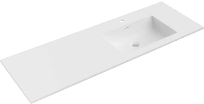 Praustuvas Mexen Otis, Right, 141 x 46,5 cm, Baltas matt