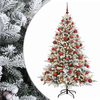 Dirbtinė kalėdinė eglutė su rutuliuku 210 cm 300 LED