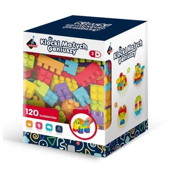 Little geniuses blocks 120 pcs.