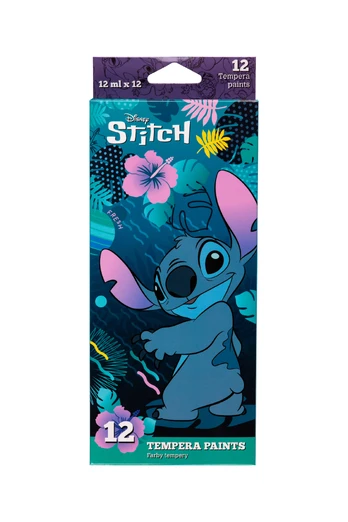STITCH dažai piešimui Tempera Paints, asort., 54939PTR