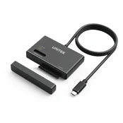 UNITEK ENCLOSURE ADAPTER NVME M.2 SSD USB-C kaina