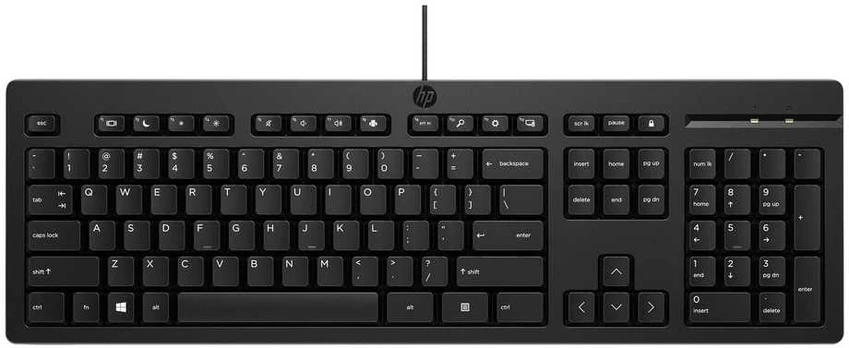 HP 125 G2 - Klaviatūra - 100% - full size
