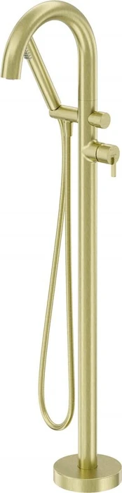 Freestanding bathtub mixer with shower set