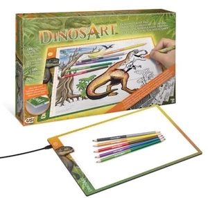 DINOSART kūrybinis rinkinys Tracing Light Pad, 15151