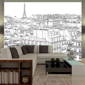 Artgeist Fototapetas - Parisian's sketchbook