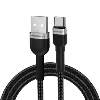 Wozinsky WNBAC1 USB-A | USB-C 2.4A cable 1 m - juodas