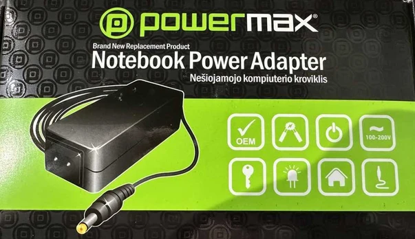 Nešiojamų kompiuterių įkroviklis Powermax USB - C - 90W