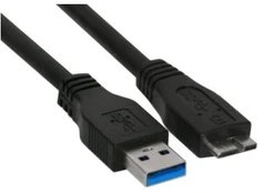USB kabelis InLine USB-A - mikro-B 5 m juoda (35450)