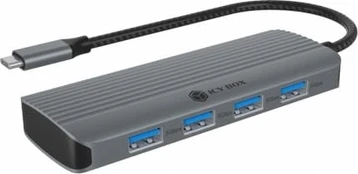 HUB IB-DK4022a-CPD 6in1, HDMI,USB,PD