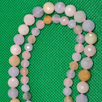 Karoliukai morganitas, 8 mm / 0,31 colio