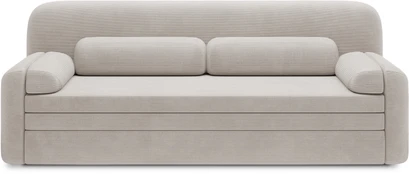 Sofa-lova Elioss Tabbris 18, smėlio, 89 x 236 cm x 87 cm kaina
