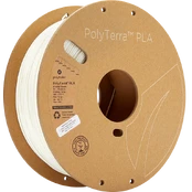 Polymaker PolyTerra PLA - 1kg - 1.75mm - Cotton Baltas kaina