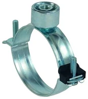 Fischer 500725, Pipe clamp, Zinc steel, 10 pc(s) kaina