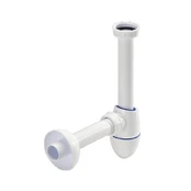 Sifonas praustuvui Nicoll C2923, 222 mm, 32 mm, balta kaina