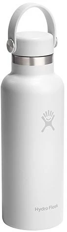 Gertuvė Hydro Flask Standard Mouth Flex Cap 0,532L Baltas