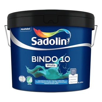 Dažai Sadolin Bindo 10, balta, 9 l