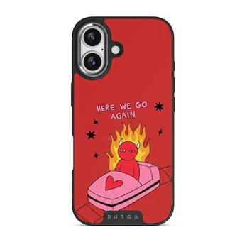 Buckle Up - iPhone 17 Case, Elite Dark (MagSafe) / Silver