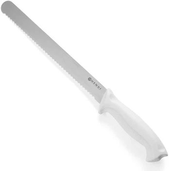 HACCP duonos peilis 385mm - baltas - HENDI 843055