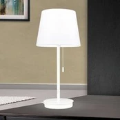 "Ludwig" stalinė lempa su USB jungtimi, balta