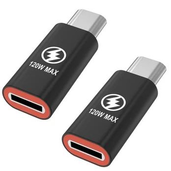 2 vnt. USB-C į lightning adapterių suderinamų su iPhone 16 / iPhone 16 PLUS / iPhone 16 PRO / iPhone 16 PRO MAX Phonillico®