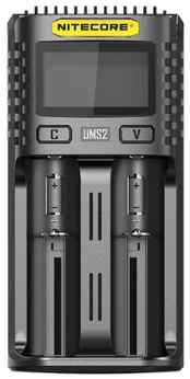 AKUMULIATORIŲ ĮKROVIKLIS 2 SLOT/UMS2 NITECORE